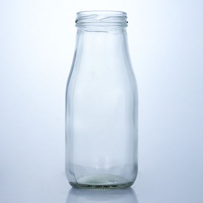 250 ml γυάλινο δοχείο τροφίμων για χυμό γάλακτος τύπος σφραγίσματος