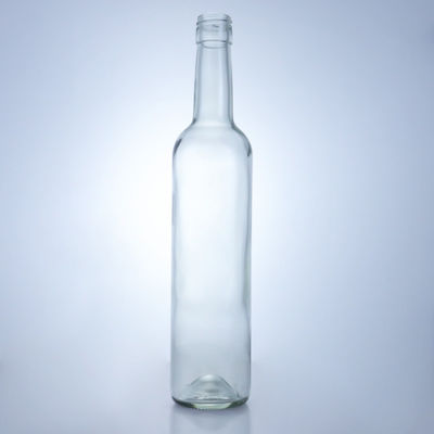 600 ml 750 ml 1000 ml Στρογγυλό σχήμα κενό μακρύ λαιμό γυάλινα μπουκάλια οινοπνεύματος για τζιν ρούμι μπράντι