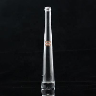 200 ml 300 ml 375 ml λεπτή μορφή λεπτό γυάλινο μπουκάλι για την κατασκευή της βότκας