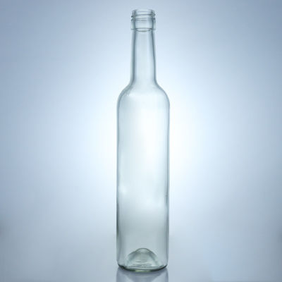 500 ml γυάλινο μπουκάλι αλκοόλ για ουίσκι, τζιν, ρούμι, βότκα
