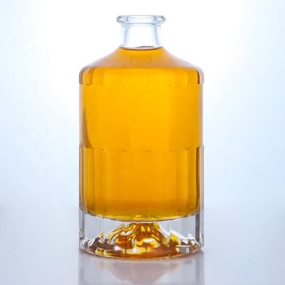 500 ml 700 ml 750 ml Flint Glass Spirit Gin Ουίσκι Βότκα Μπράντυ Λικέρ Φιάλο με φελλό