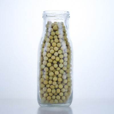 Κεπάκι για το γυάλινο κολάρο 250 ml 330 ml κενό στρογγυλό μπουκάλι για χυμό τσάι καφέ ποτό