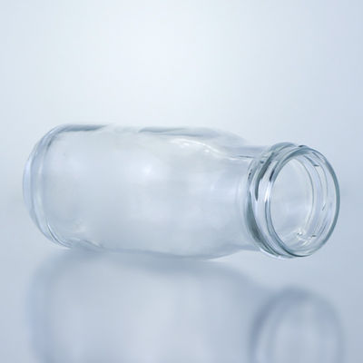 Κεπάκι για το γυάλινο κολάρο 250 ml 330 ml κενό στρογγυλό μπουκάλι για χυμό τσάι καφέ ποτό