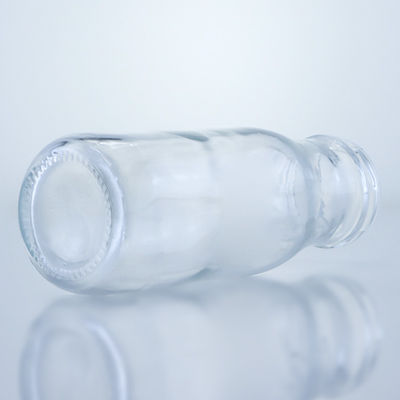 Κεπάκι για το γυάλινο κολάρο 250 ml 330 ml κενό στρογγυλό μπουκάλι για χυμό τσάι καφέ ποτό