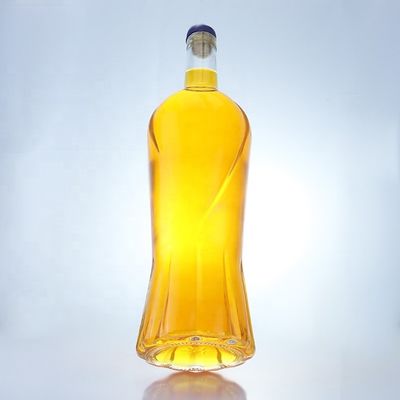 Εξαιρετικό σχεδιασμό 750ml σαφή μπουκάλι με υλικό για το κορκολιθικό κολάρο