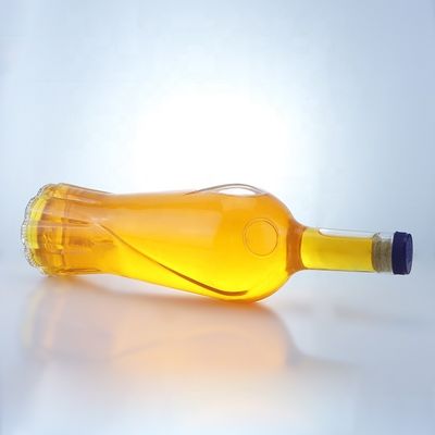 Εξαιρετικό σχεδιασμό 750ml σαφή μπουκάλι με υλικό για το κορκολιθικό κολάρο