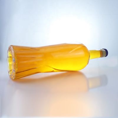 Εξαιρετικό σχεδιασμό 750ml σαφή μπουκάλι με υλικό για το κορκολιθικό κολάρο