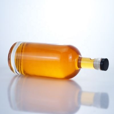 500 ml 700 ml δημοφιλές διαφανές μπουκάλι γυαλιού ποτού για ουίσκι, ρούμι, τζιν και μπράντυ