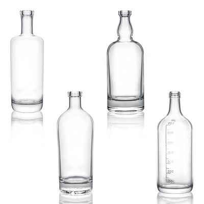 ΚΡΟΥΝΑ ΚΑΠ Σφραγίσματα 200 ml Διαυγές στρογγυλό γυάλινο μπουκάλι για ανθρακούχα ποτά χύδην