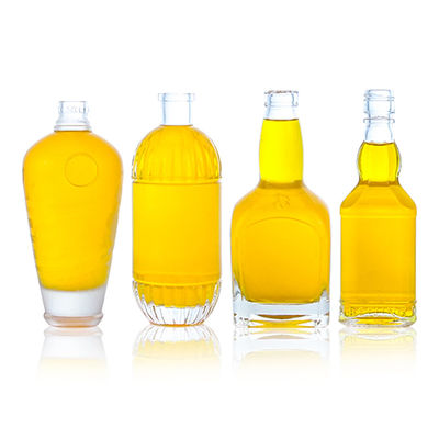 375ml 500ml 700ml 750ml γυάλινα μπουκάλια τεκίλας ουίσκι βότκα αλκοόλ με φελλό