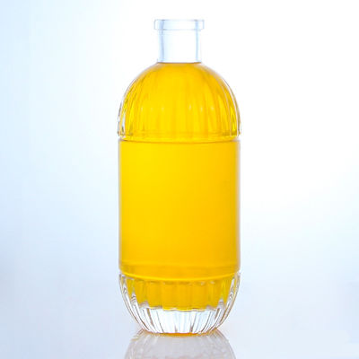 375ml 500ml 700ml 750ml γυάλινα μπουκάλια τεκίλας ουίσκι βότκα αλκοόλ με φελλό