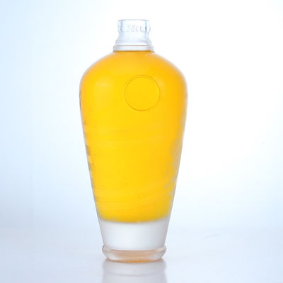 375ml 500ml 700ml 750ml γυάλινα μπουκάλια τεκίλας ουίσκι βότκα αλκοόλ με φελλό