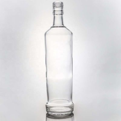 Διαφανές ή προσαρμοσμένο φελλό καπάκι 700 ml 750 ml στρογγυλό γυάλινο μπουκάλι για το Yuncheng Valiant