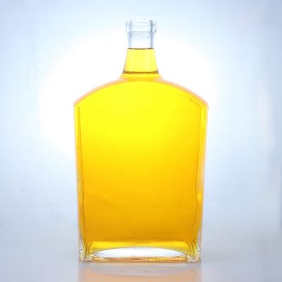 Προσαρμοσμένο 375ml 500ml 700ml750ml Super Flint γυάλινο μπουκάλι για τζιν Βότκα τεκίλα ρούμι