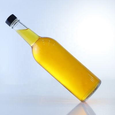 Εξαιρετικά πολυτελές σχεδιασμό 1L γυάλινο μπουκάλι ιδανικό για κολάρο βότκας υλικό γυαλί
