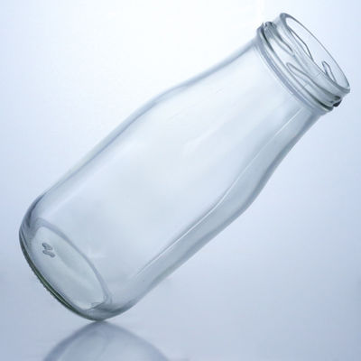 250 ml γυάλινο δοχείο τροφίμων για χυμό γάλακτος τύπος σφραγίσματος