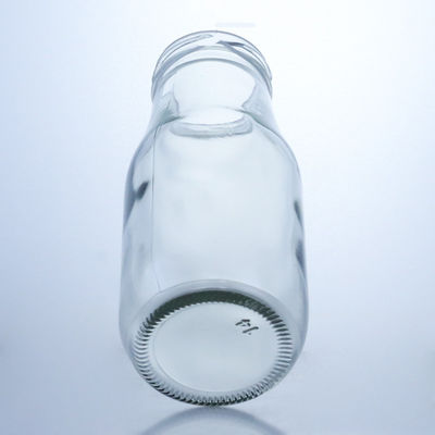 250 ml γυάλινο δοχείο τροφίμων για χυμό γάλακτος τύπος σφραγίσματος