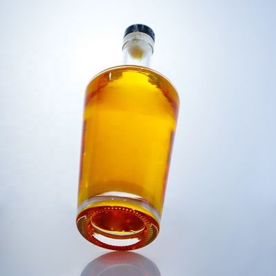 Εναλλακτικό διαφανές ωοειδές μπουκάλι κρασιού 500 ml 700 ml 750 ml με φελλό για ποτά