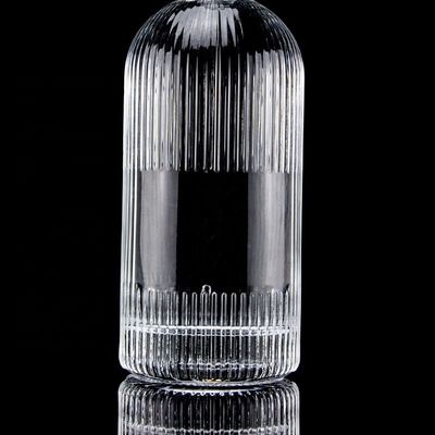 500 ml 700 ml SCREW CAP Super Flint Glass άδεια μπουκάλι ουίσκι για σχεδιασμό Classic Round