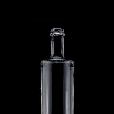 Μοναδικό σχεδιασμό 750ml με μακρύ λαιμό άδεια μπουκάλι βότκα με καπάκι με βίδα
