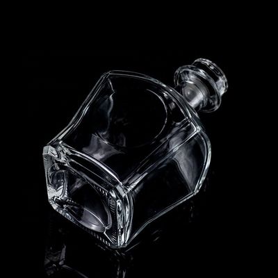 Διαυγές ή προσαρμοσμένο Super Flint Glass μπουκάλι ουίσκι 700ml 750ml με φελλό
