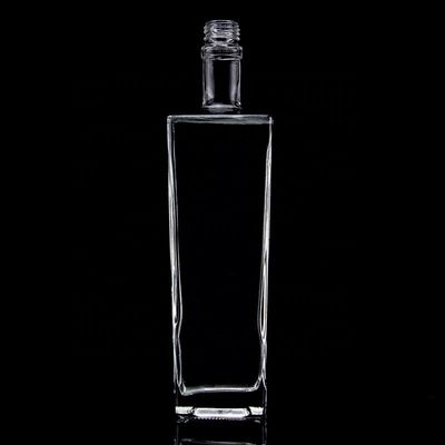 Κύπελλο μπουκάλι ουίσκι τετράγωνο 700 ml παχύ κάτω μέρος 750 ml 500 ml μπουκάλια τεκίλα για οινοπνευματώδη ποτά