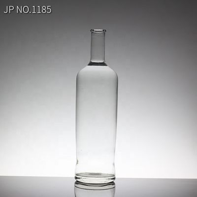 800ml 1000ml 3000ml Μεγάλη χωρητικότητα μπουκάλι γυαλιού ουίσκι Στρογγυλό 500ml τετραγωνικό μπουκάλι γυαλιού νερού