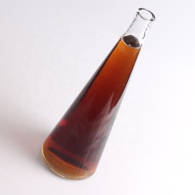75cl μπουκάλι Erlenmeyer Κωνικό μπουκάλι λεπτό κάτω γυάλινο μπουκάλι κατασκευασμένο για τεκίλα