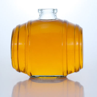 Μοναδικό σχεδιασμό Custom 500ml 700ml Super Flint γυάλινο μπουκάλι για Ρουμ Ουίσκι Βότκα Μπράντυ