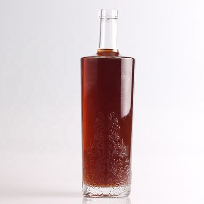 Uso de Vodka Las Mejores Botellas de Ron de Whisky Transparentes de 50 cl με Κορκό