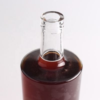 Uso de Vodka Las Mejores Botellas de Ron de Whisky Transparentes de 50 cl με Κορκό