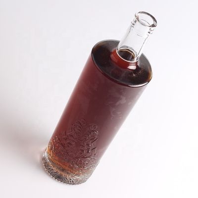 Uso de Vodka Las Mejores Botellas de Ron de Whisky Transparentes de 50 cl με Κορκό