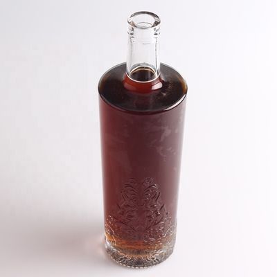 Uso de Vodka Las Mejores Botellas de Ron de Whisky Transparentes de 50 cl με Κορκό