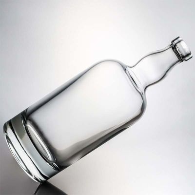 500 ml 700 ml 1000 ml στρογγυλό σχήμα μπουκάλι γυαλιού από φρεάτιο με φελλό για άλλες ανάγκες ποτών