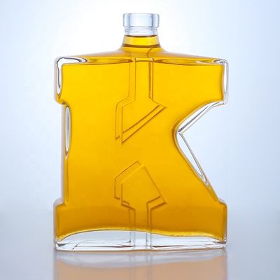Άλλα Ποτά 500 ml '700 ml 750 ml γυάλινο μπουκάλι για τεκίλα Τζιν Ρομ Ουίσκι Βότκα