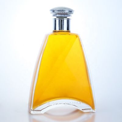 375ml 500ml 700ml 750ml 1000ml Όσλο Λικέρ Τζιν Ουίσκι Γυαλί Βότκα μπουκάλι με κάλυμμα φελλού