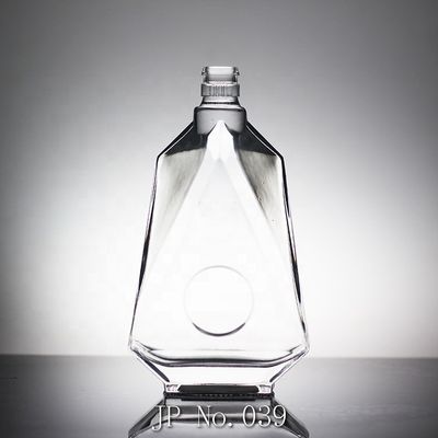 Σούπερ Φλιντ μπουκάλι Κρυστάλλινο γυαλί μπουκάλι μπράντυ με καπάκι βίδα για τις ανάγκες σας