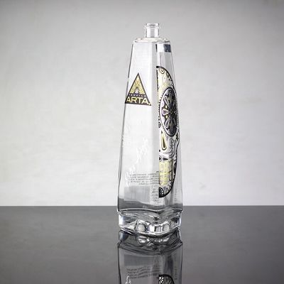 Μπουκάλι για την καταστολή της δίψας με εκτύπωση οθόνης και γυάλινο υλικό 750 ml