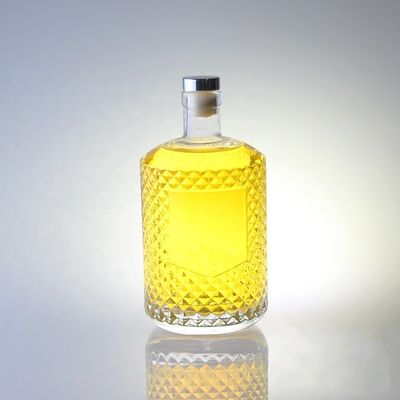 Φιάλη 700 ml με γυάλινο κολάρο και χαραγμένο κλείδωμα