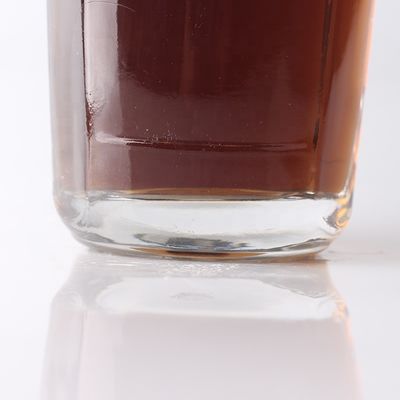 375 ml Custom Logo χαραγμένο με δάκρυ σε σχήμα σταγόνας τζιν ρούμι γυάλινο μπουκάλι με φελλό για ποτά
