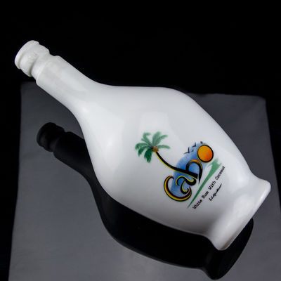 Προσαρμοσμένο 700 ml Frost Surface Handling Ρουμ γυάλινο μπουκάλι με φελλό