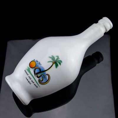 Προσαρμοσμένο 700 ml Frost Surface Handling Ρουμ γυάλινο μπουκάλι με φελλό