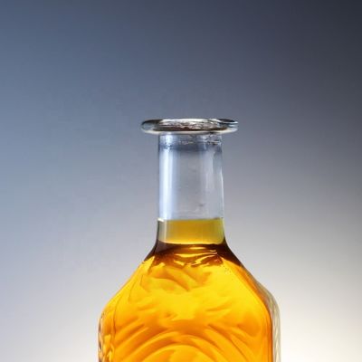 Διαφανή γυάλινα μινιατούρα μπουκάλια κρασιού με φελλό 75cl γυάλινα μπουκάλια