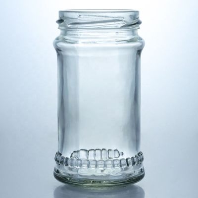 Μοναδικό σχεδιασμό 100ml 300ml 500ml Country Honey Glass Jar με κάλυμμα