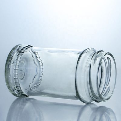 Μοναδικό σχεδιασμό 100ml 300ml 500ml Country Honey Glass Jar με κάλυμμα