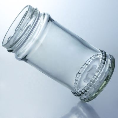Μοναδικό σχεδιασμό 100ml 300ml 500ml Country Honey Glass Jar με κάλυμμα
