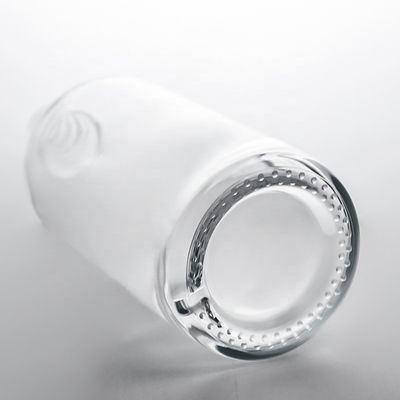 Στρογγυλό Κενό Φλιντ 375ml 500ml 750ml 1000ml Λικέρ Βότκα Τεκίλα μπουκάλι ουίσκι με καπάκι βίδας