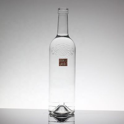 Υλικό για το κολάρο Γυαλί 700 ml 750 ml Μοντέλο μπουκάλι κρασιού για οινόπνευμα