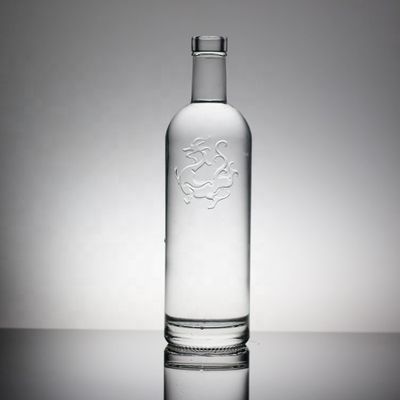Υλικό για το κολάρο Γυαλί 700 ml 750 ml Μοντέλο μπουκάλι κρασιού για οινόπνευμα