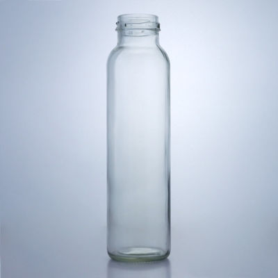 300 ml στρογγυλό γυάλινο βάζο τροφίμων για χυμό γάλακτος, φρούτα, τσάι και επιφάνειες